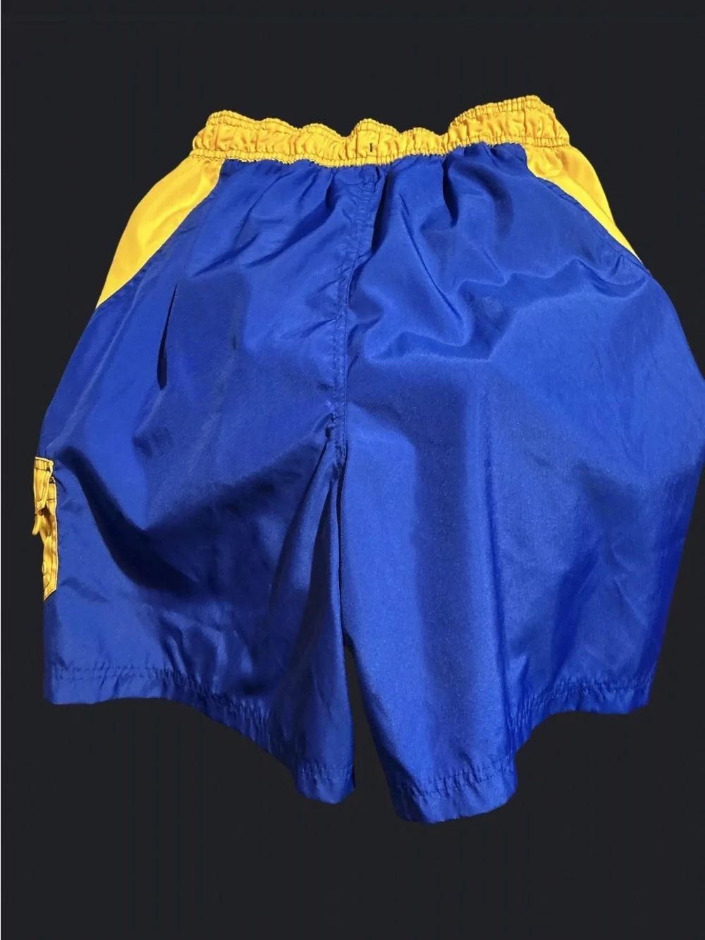 Sand & Sun Boys Swim Trunks Size XL (18) Yellow & Blue Colorblock